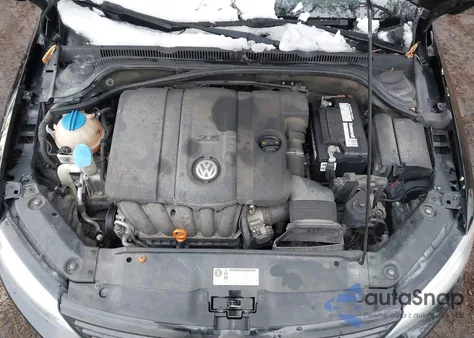 2012 Volkswagen Jetta 2.5L Se из США, поврежденный, VIN 3VWDX7AJXCM314217